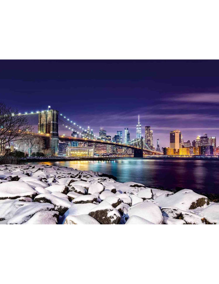 Puzzle Iarna In New York, 1500 Piese,RVSPA17108