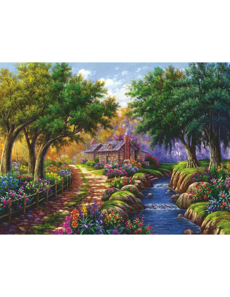 Puzzle Casuta Langa Rau, 1500 Piese,RVSPA17109