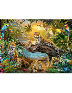 Puzzle Animale In Savana, 1500 Piese,RVSPA17435