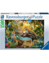 Puzzle Animale In Savana, 1500 Piese,RVSPA17435