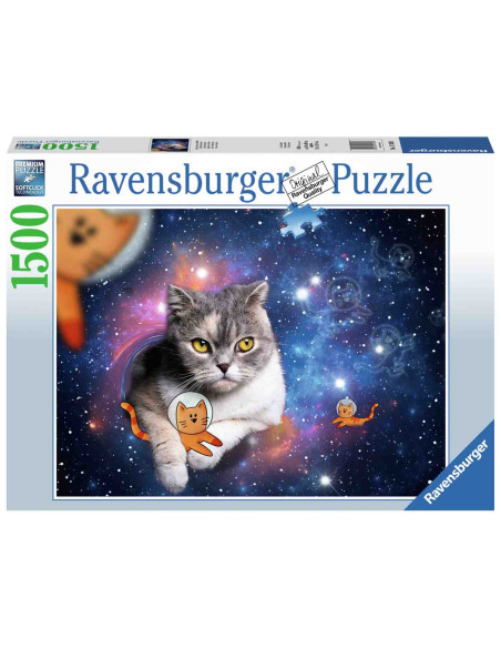 Puzzle Pisicute In Spatiu, 1500 Piese,RVSPA17439