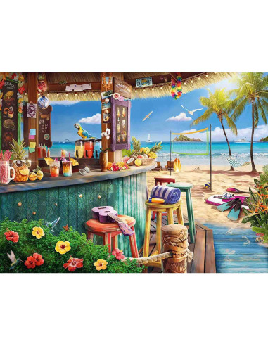 Puzzle Bar Pe Plaja, 1500 Piese,RVSPA17463