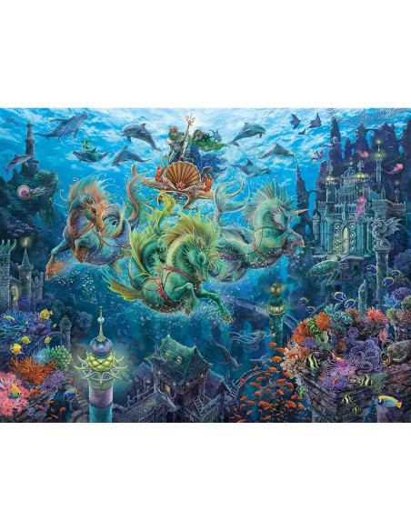 Puzzle Lumea De Sub Ape, 2000 Piese,RVSPA17115