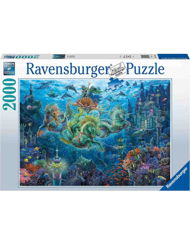 Puzzle Lumea De Sub Ape, 2000 Piese,RVSPA17115