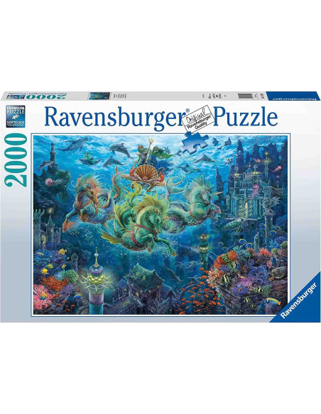 Puzzle Lumea De Sub Ape, 2000 Piese,RVSPA17115