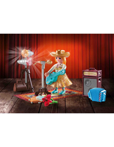 Playmobil - Set Cadou Cantareata De Muzica Country,71184
