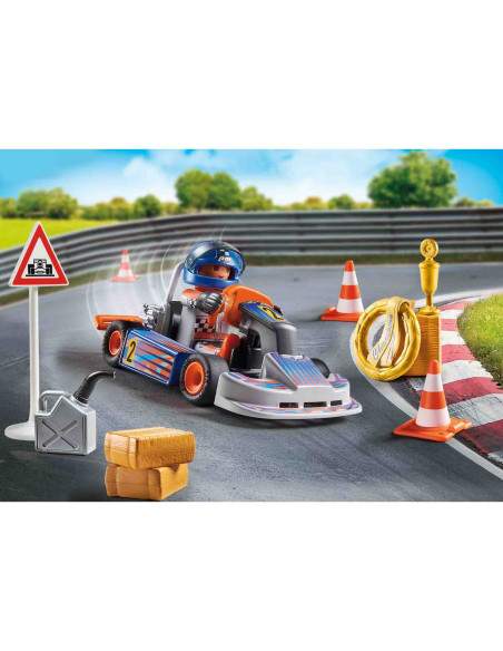 Playmobil - Set Cadou Sofer Cu Cart,71187
