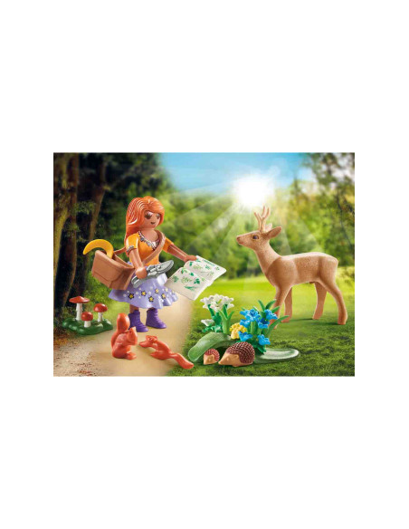 Playmobil - Set Cadou Femeie Cautatoare De Plante,71188