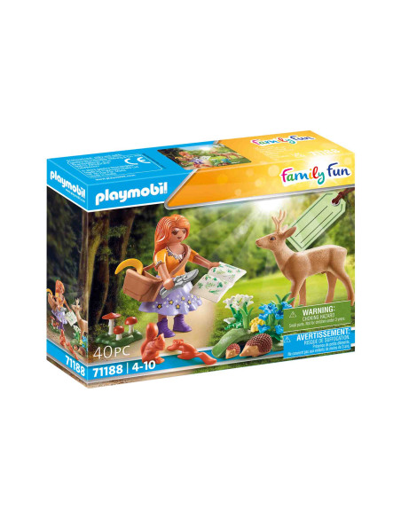 Playmobil - Set Cadou Femeie Cautatoare De Plante,71188