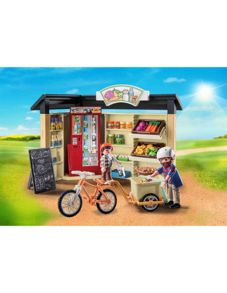 Playmobil - Magazinul Non Stop De La Ferma,71250 Playmobil - Magazinul Non Stop De La Ferma,71250