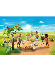 Playmobil - La Plimbare Cu Alpaca,71251