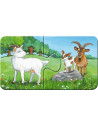 Puzzle Familii De Animale, 9X2 Piese,RVSPC05072