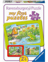 Puzzle Animale In Gradina, 3X6 Piese,RVSPC05138