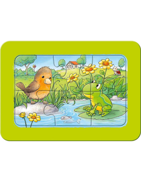 Puzzle Animale In Gradina, 3X6 Piese,RVSPC05138