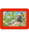 Puzzle Animale In Gradina, 3X6 Piese,RVSPC05138