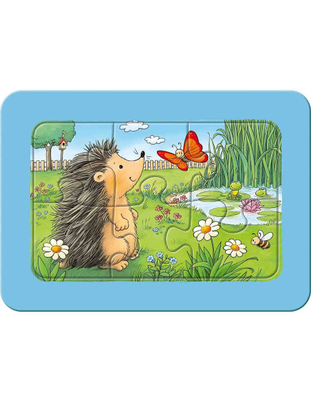 Puzzle Animale In Gradina, 3X6 Piese,RVSPC05138