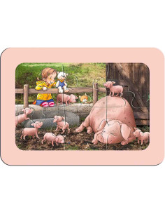 Puzzle Animale De La Ferma, 3X6 Piese,RVSPC05679 2