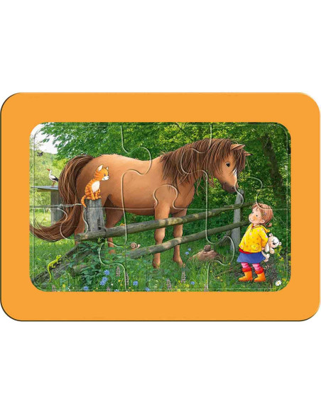 Puzzle Animale De La Ferma, 3X6 Piese,RVSPC05679