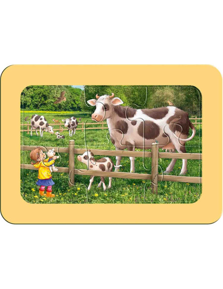 Puzzle Animale De La Ferma, 3X6 Piese,RVSPC05679
