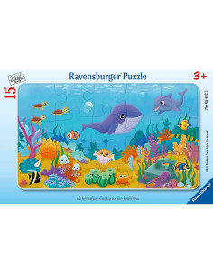 Puzzle Tip Rama Animalute Marine, 15 Piese,RVSPC05632