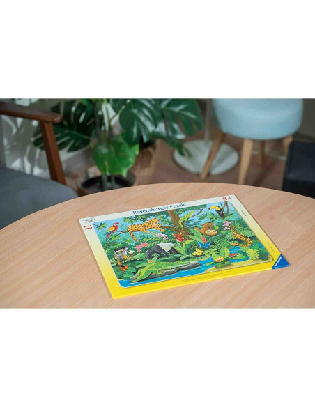 Puzzle Tip Rama Animale In Jungla, 11 Piese,RVSPC05140