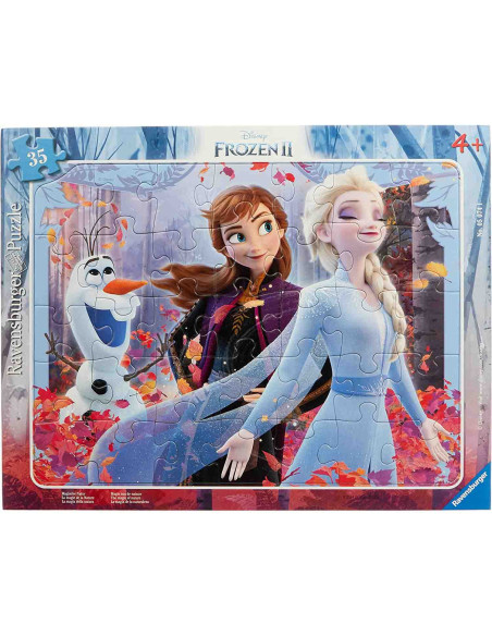 Puzzle Tip Rama Frozen, 35 Piese,RVSPC05074
