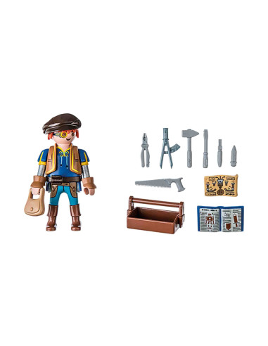 Playmobil - Cavalerul Dario Cu Unelte,71302