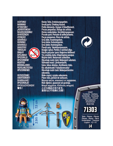 Playmobil - Cavalerul Gwynn Cu Arbaleta,71303