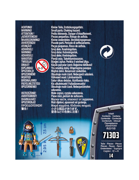Playmobil - Cavalerul Gwynn Cu Arbaleta,71303