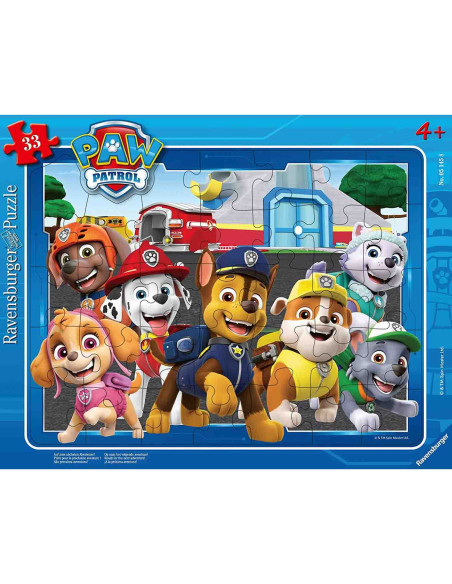 Puzzle Tip Rama Patrula Catelusilor, 33 Piese,RVSPC05145