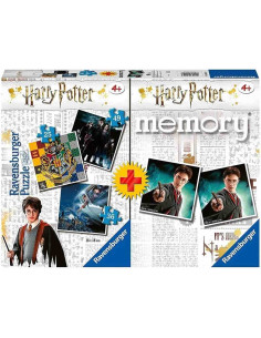 Puzzle + Joc Memory Harry Potter, 25/36/49 Piese,RVSPC05054