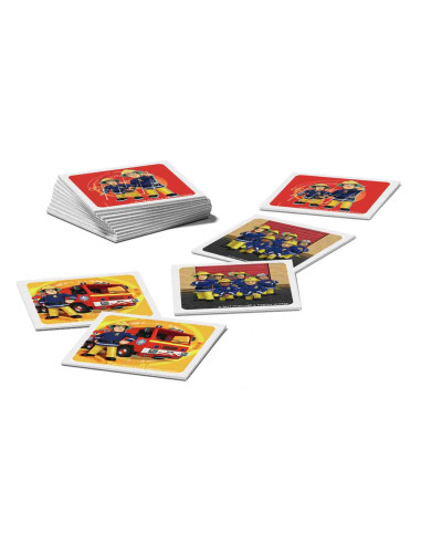 Puzzle + Joc Memory Pompierul Sam, 25/36/49 Piese,RVSPC06910