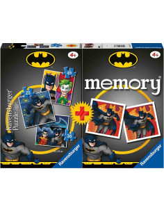 Puzzle + Joc Memory Batman, 25/36/49 Piese,RVSPC20677