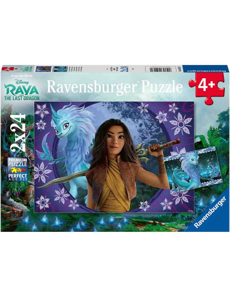 Puzzle Raya Si Ultimul Dragon, 2X24Piese,RVSPC05097