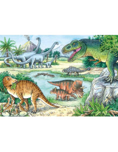 Puzzle Dinozauri, 2X24 Piese,RVSPC05128