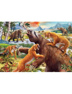 Puzzle Animale In Salbaticie, 2X24 Piese,RVSPC05179 2