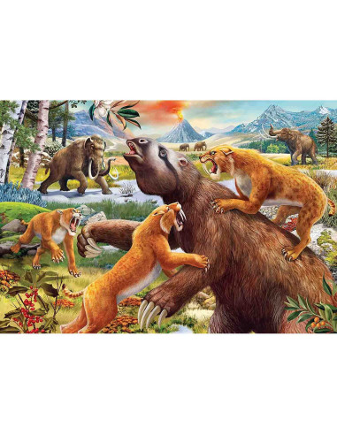 Puzzle Animale In Salbaticie, 2X24 Piese,RVSPC05179