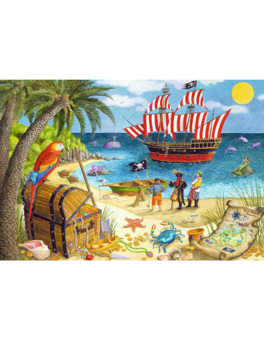 Puzzle Pirati Si Sirene, 2X24 Piese,RVSPC05676