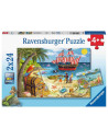Puzzle Pirati Si Sirene, 2X24 Piese,RVSPC05676
