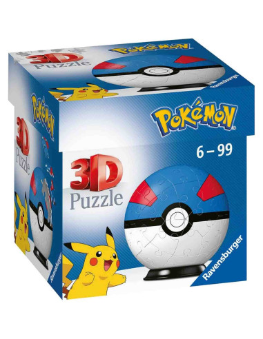 Puzzle 3D Pokemon, 54 Piese,RVS3D11265