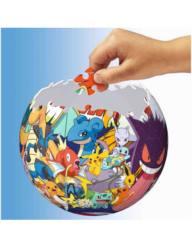 Puzzle 3D Pokemon, 72 Piese,RVS3D11785