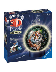 Puzzle 3D Luminos Tigru, 72 Piese,RVS3D11248 2