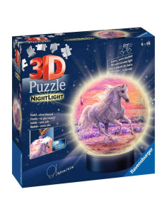Puzzle 3D Luminos Cal Pe Plaja, 72 Piese,RVS3D11843 2