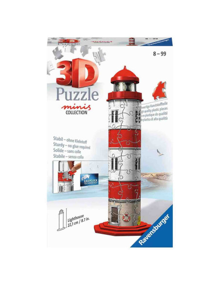 Puzzle 3D Mini Lighthouse, 54 Piese,RVS3D11273