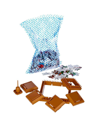 Puzzle 3D Turnul Eiffel Cu Inimioare, 216 Piese,RVS3D11183