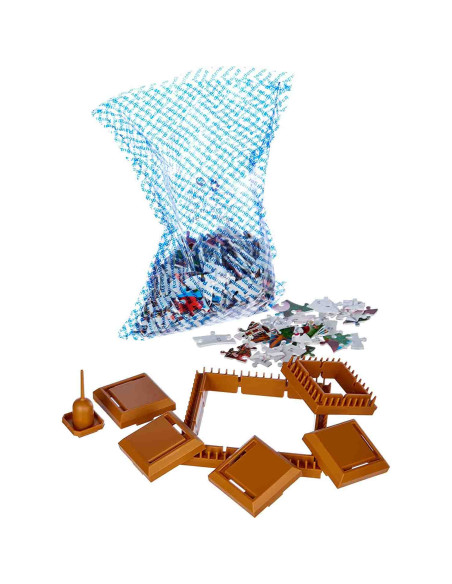 Puzzle 3D Turnul Eiffel Cu Inimioare, 216 Piese,RVS3D11183