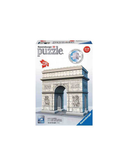 Puzzle 3D Arcul De Triumf, 216 Piese,RVS3D12514
