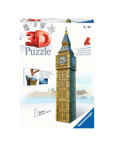 Puzzle 3D Big Ben, 216 Piese,RVS3D12554