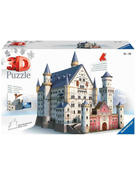 Puzzle 3D Castelul Neuschwanstein, 216 Piese,RVS3D12573