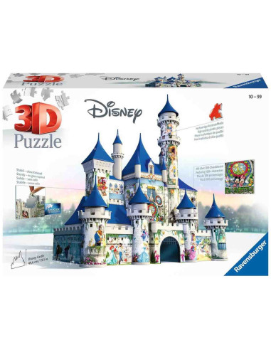 Puzzle 3D Castelul Disney, 216 Piese,RVS3D12587